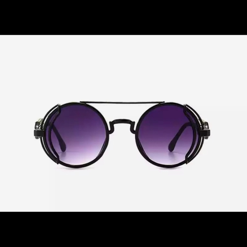 Vintage unisex sunnies in round trendy shape - Picture 1 of 4